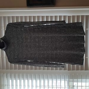 Forever 21 Heathered Green Tunic Turtleneck Sweater